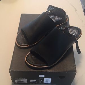 Sorel mule strap sandals